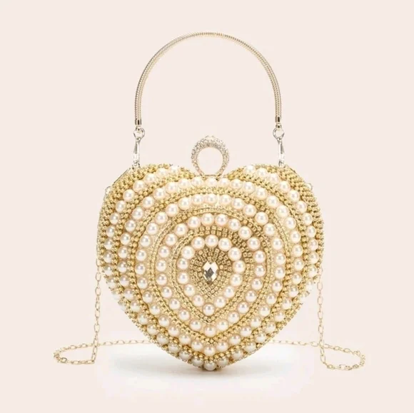 Mini Crossbody pearl Bag - Picture 4 of 7
